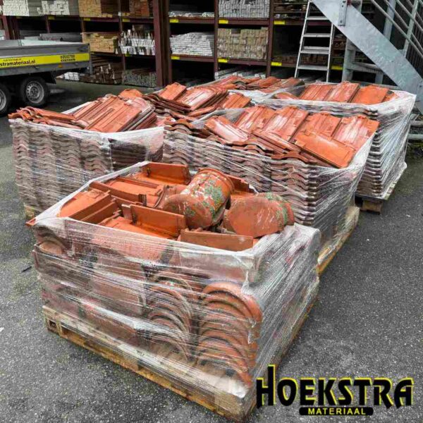 VH dakpannen 1200st en hulpstukken natuurrood - Afbeelding 2