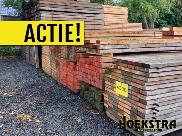 Opruiming douglas-hout